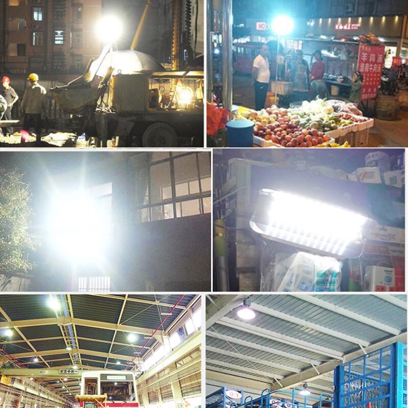 1 Đèn Led Vonfram 50W 220V Dùng Trong Xây Dựng Ngoài Trời