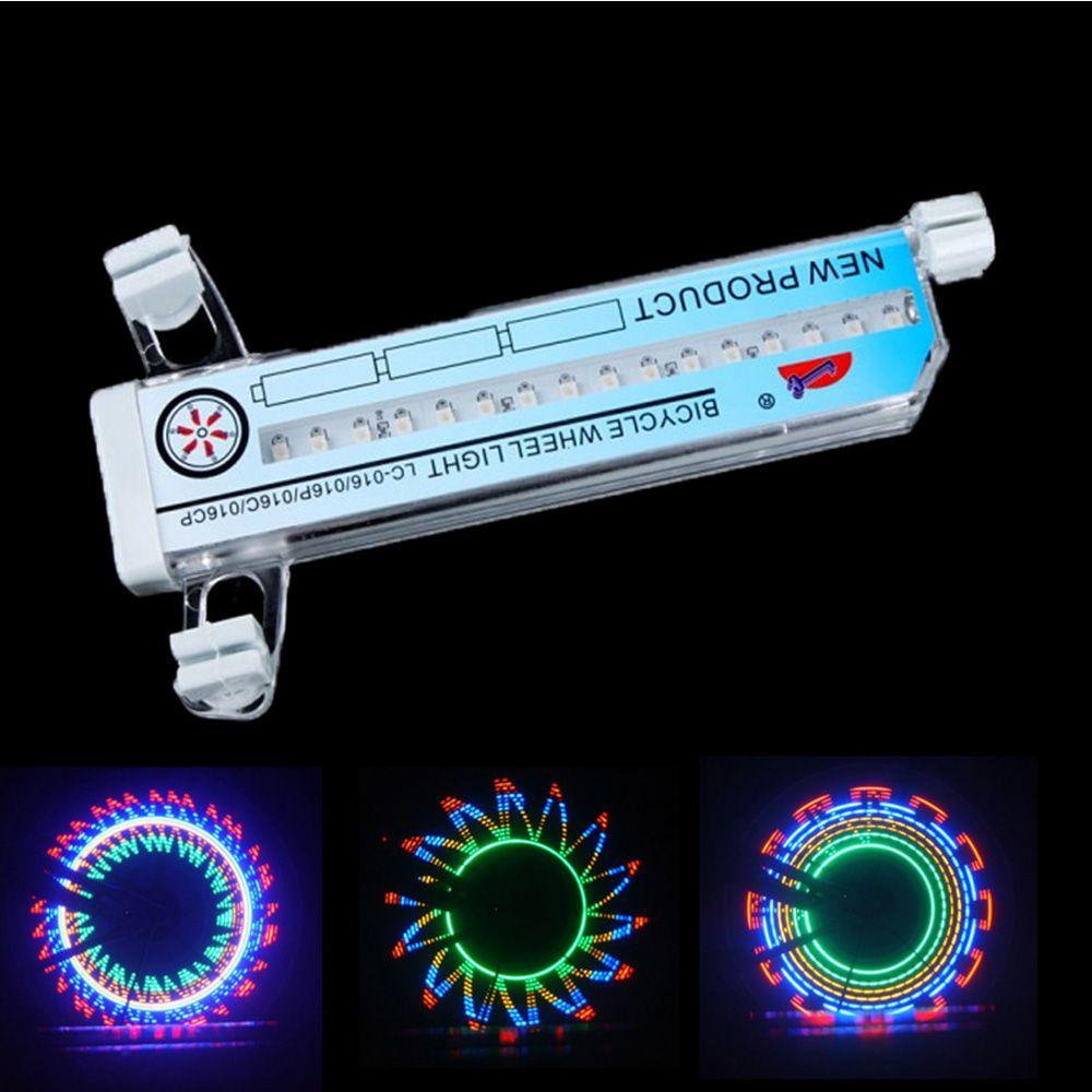 Danilo Đèn LED 32 Bóng Nhiều Màu Chống Thấm Nước Dành Cho Xe Đạp