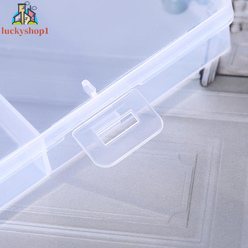 Hộp Nhựa 3 Ngăn Đựng Thuốc / Trang Sức Đa Năng Tiện Dụng