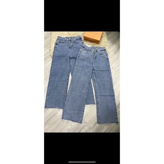 Quần jeans ống xuông nữ