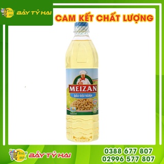Dầu Ăn Đậu Nành Nguyên Chất Meizan Chai 1 Lít