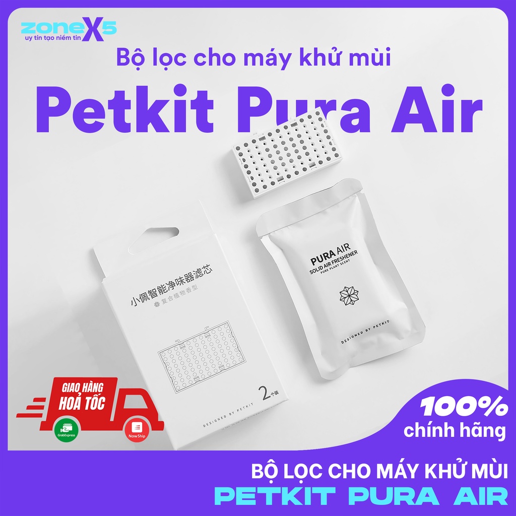 Bộ lọc cho máy khử mùi vệ sinh thú cưng Petkit Pura Air - Chiết xuất thực vật, an toàn với con người và vật nuôi