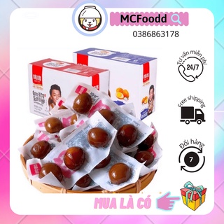 Trứng cút muối xì dầu hộp 20 gói