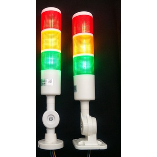 Đèn Báo Hiệu tháp 1 hoặc 3 Màu + còi  PT50-3T-J 24VDC