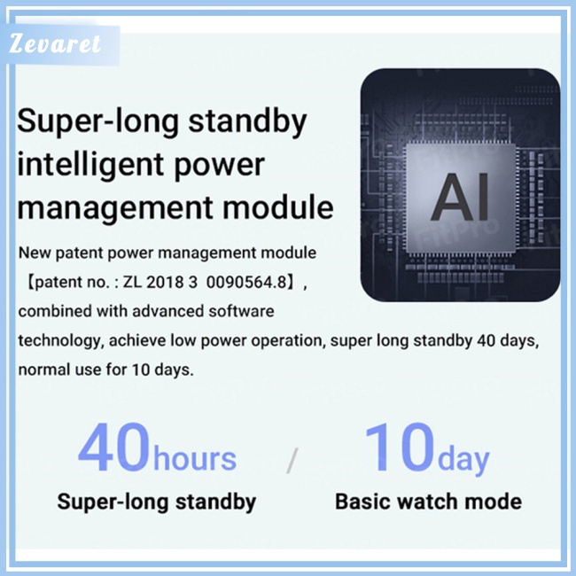 Đồng Hồ Thông Minh Zevaret I7 Đa Chức Năng Theo Dõi Sức Khoẻ Cho Ios8.0