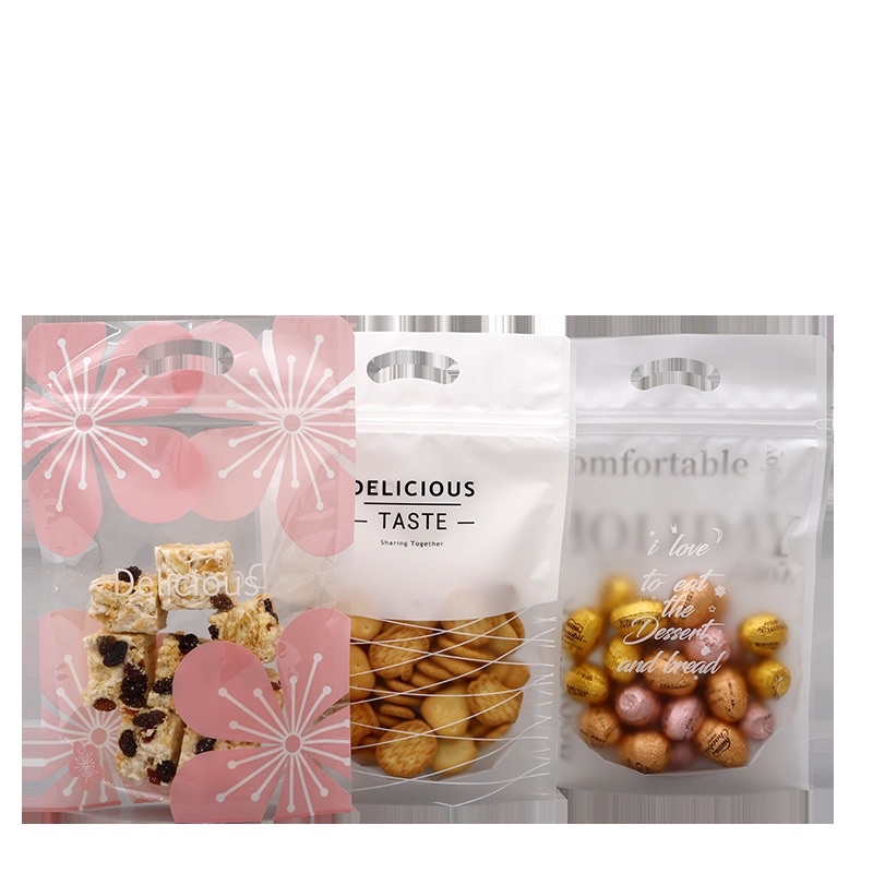 Set 10 túi zip đựng kẹo, cookie