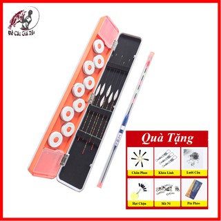 Combo hộp phao câu đài, hộp đựng phao trục thẻo câu đài cao cấp