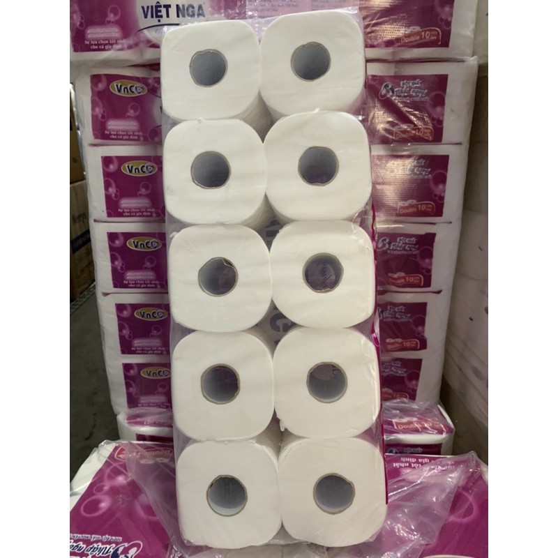 Giấy  lụa vệ sinh Cao cấp Việt Nga 3 lớp 900g