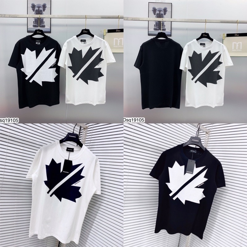 Áo Thun Nam In Lá Mềm Mịn Thoáng Mát - Áo Phông Nam Hoạ Tiết Siêu Đẹp