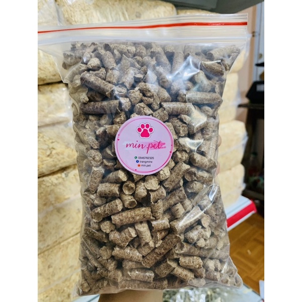 gỗ nén lót chuồng cho thú cảnh (1 kg )