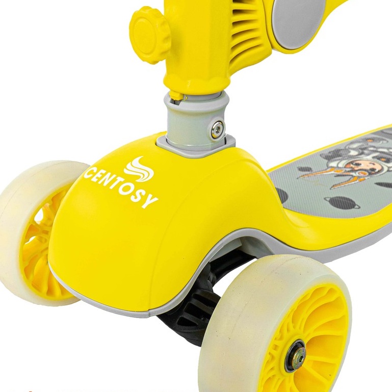 Xe Trượt Scooter CENTOSY S8 Cao Cấp - Bánh Phát Sáng, In Hình Ngộ Nghĩnh