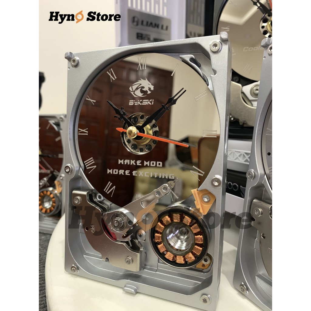 Đồng hồ Bykski handmade làm từ ổ cứng HDD  – Hyno Store