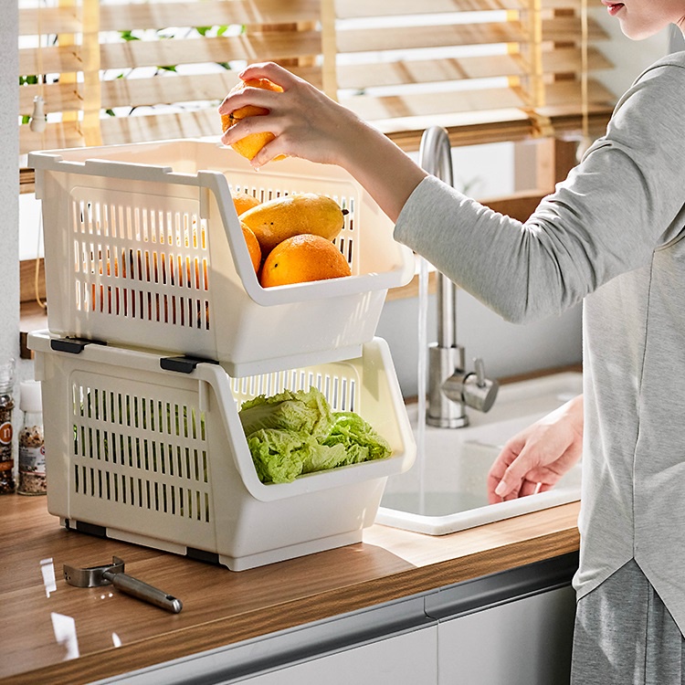 Kệ xếp tầng đa năng Việt Nhật  đựng đồ tiết kiệm không gian chất liệu nhựa bền đẹp,tiện lợi