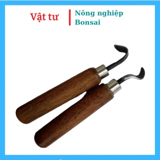 Bộ dụng cụ tạo lũa móc lũa cho cây cảnh bonsai - bộ 2 cây cong và thẳng