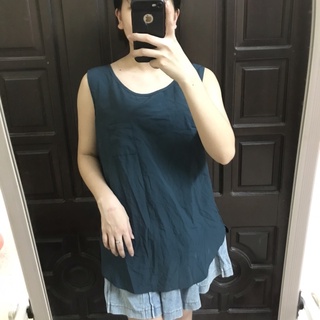 Áo ba lỗ chất voan 2nd mặc mùa hè b0