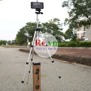 Giá đỡ máy ảnh điện thoại khi chụp hình 3 chân có thể kéo dài TRIPOD 3110