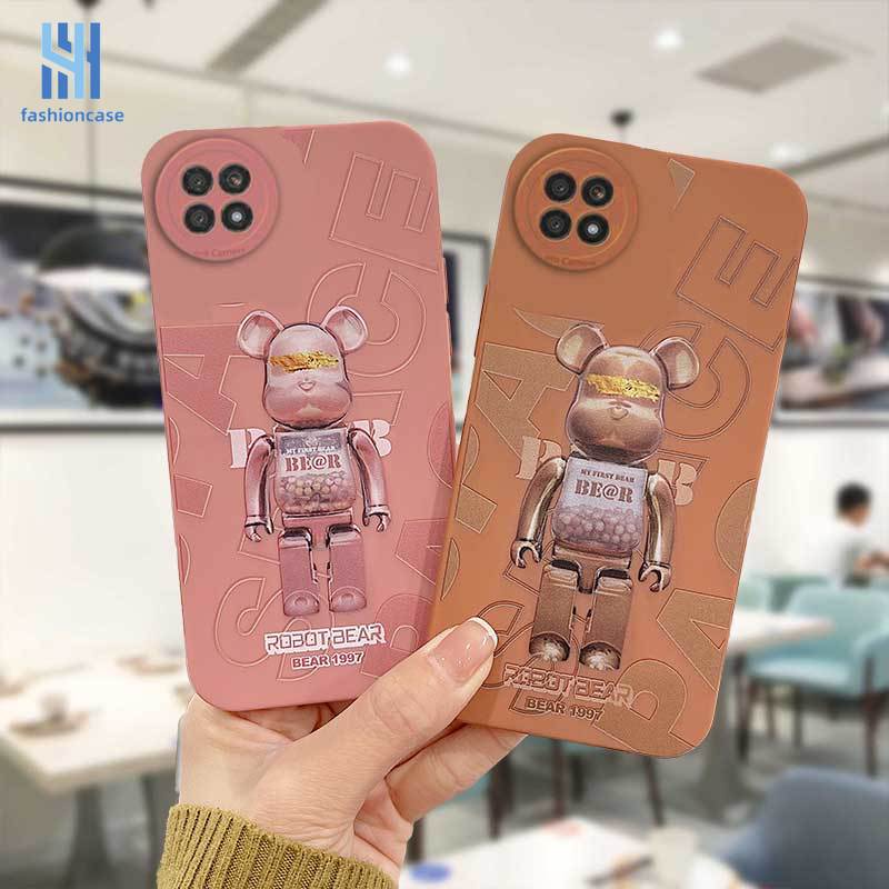 Ốp Điện Thoại Tpu Dẻo In Hình Gấu Socola Mắt Thiên Thần Cho Xiaomi Redmi Note 8 10S 9 10 9 10 PRO MAX 11 9S Xiaomi Redmi POCO C3 C31 X3 NFC X3 PRO Redmi 9 9C NFC 9A 9i 9T 9AT 9 PRO Power 10X POCO M2 PRO 10 Prime