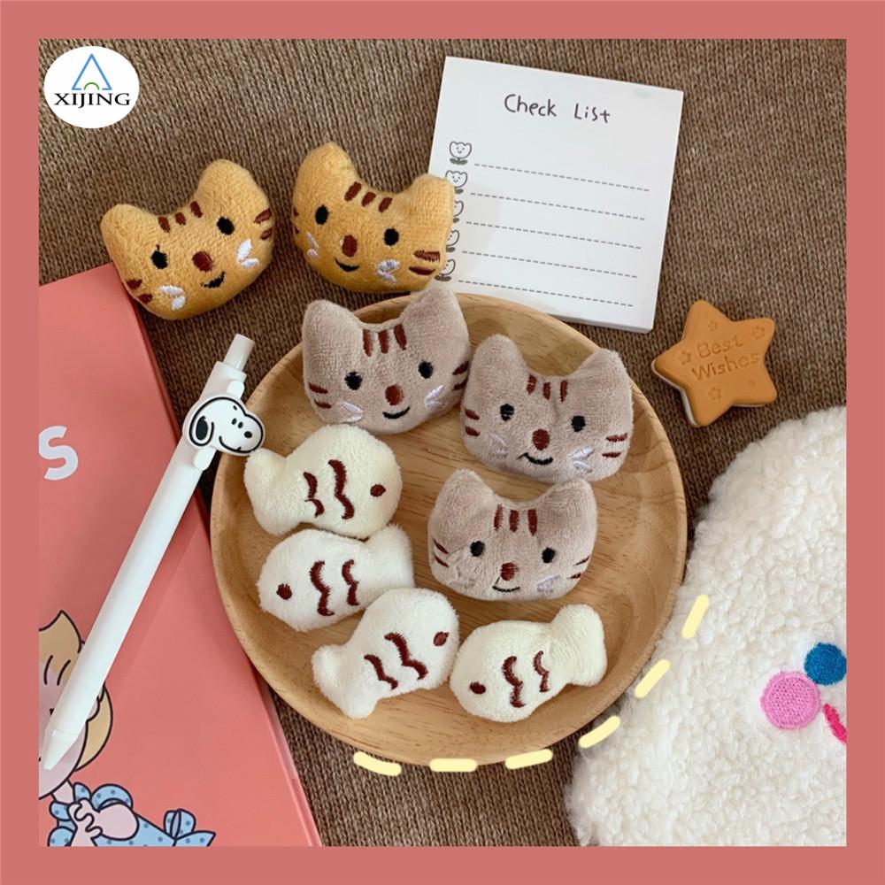 Cài Ngực Áo Thiết Kế Hình Mèo Và Cá Dễ Thương Cá Tính