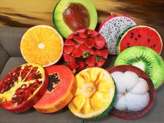 NỆM NGỒI3D TRÁI CÂY