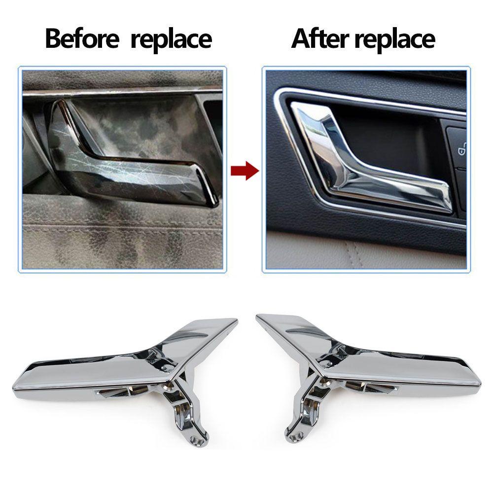 WTTLE Tay Cầm Kéo Cửa Bên Trái / Phải Thay Thế Cho Xe Hơi Benz Mercedes