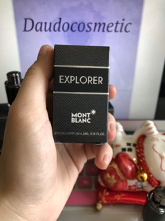 Nước Hoa Nam Montblanc Explorer EDP 4.5ml