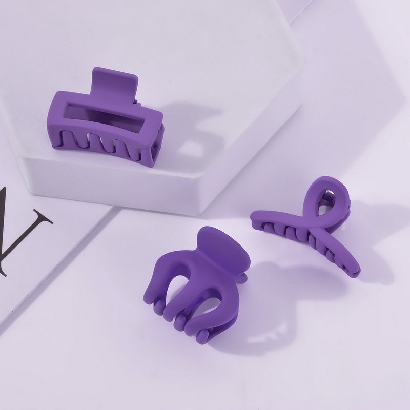 Kẹp Tóc Mini Màu Tím Thời Trang Cho Nữ