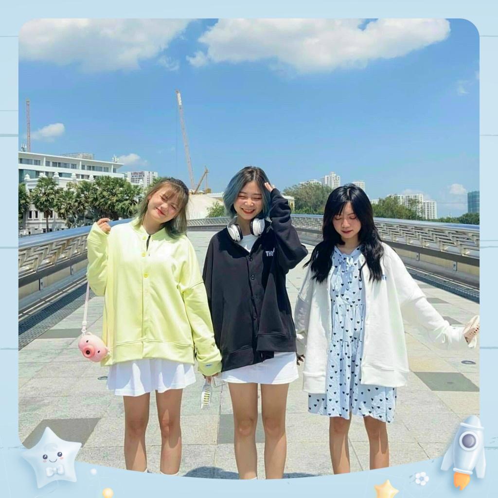 Áo Khoác Cardigan Ulzzang Unisex Smile 314onthetrending