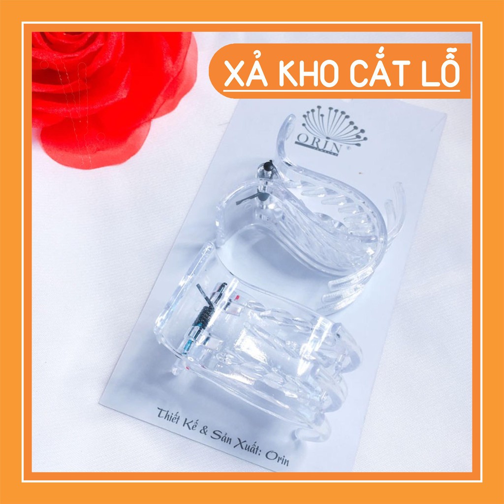 Kẹp tóc, kẹp càng cua 5 răng trong suốt Phụ kiện sành điệu dành cho các nàng