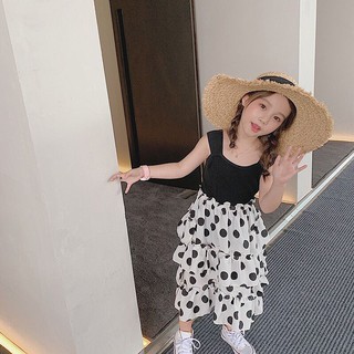 set váy đi biển bé gái