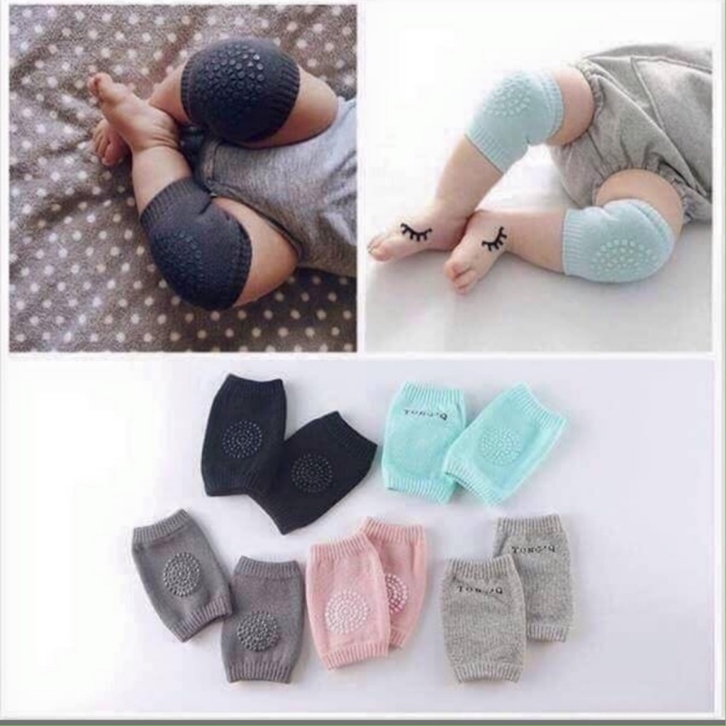 Tất đầu gối bảo vệ đầu gối cho bé tập bò tránh gây xây xát da bé 100% COTTON có miếng lót êm ái, nâng niu đầu gối bé.