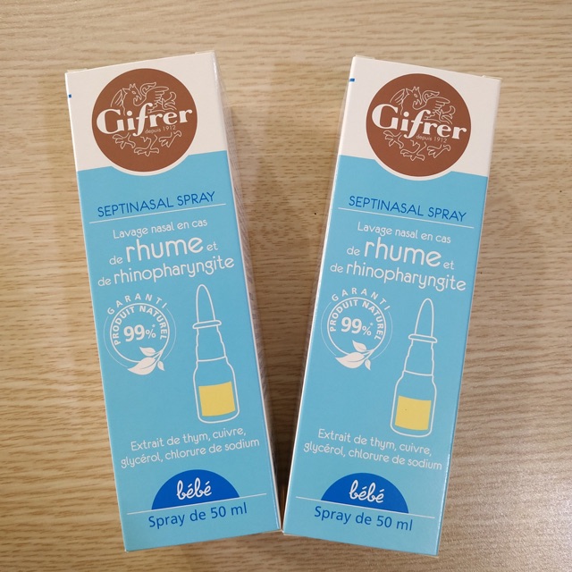 Nước Muối Kháng Viêm Gifrer Dạng Xịt, 50ml