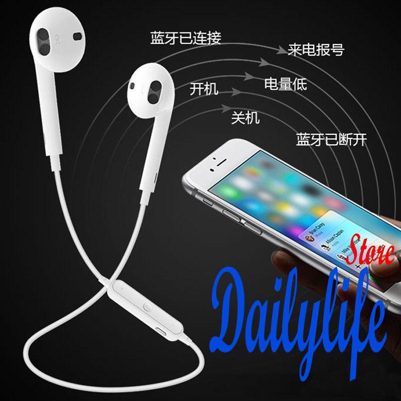 Tai Nghe Bluetooth Không Dây Kiểu Dáng Thể Thao Cho Iphone 7