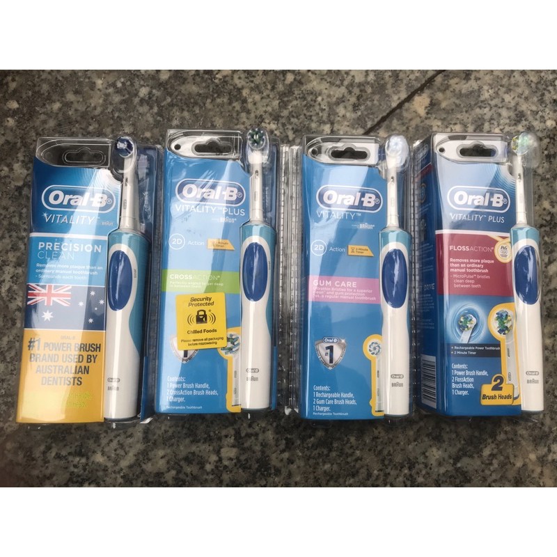 Bàn Chải Đánh Răng Điện Oral-B Vitality