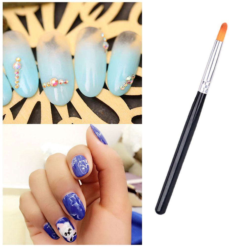 ZAIJIE24 Bút Gel Trang Trí Móng Tay Nghệ Thuật