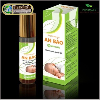 Dung Dịch Lăn An Bảo Bôi Muỗi ( Chai 12ml) - Hết sưng ngứa do muỗi đốt, côn trùng cắn cho bé, trẻ sơ sinh.