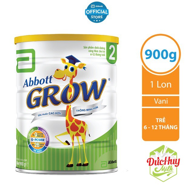 Sữa bột Abbott Grow 2 (G-Power) 900g_Duchuymilk