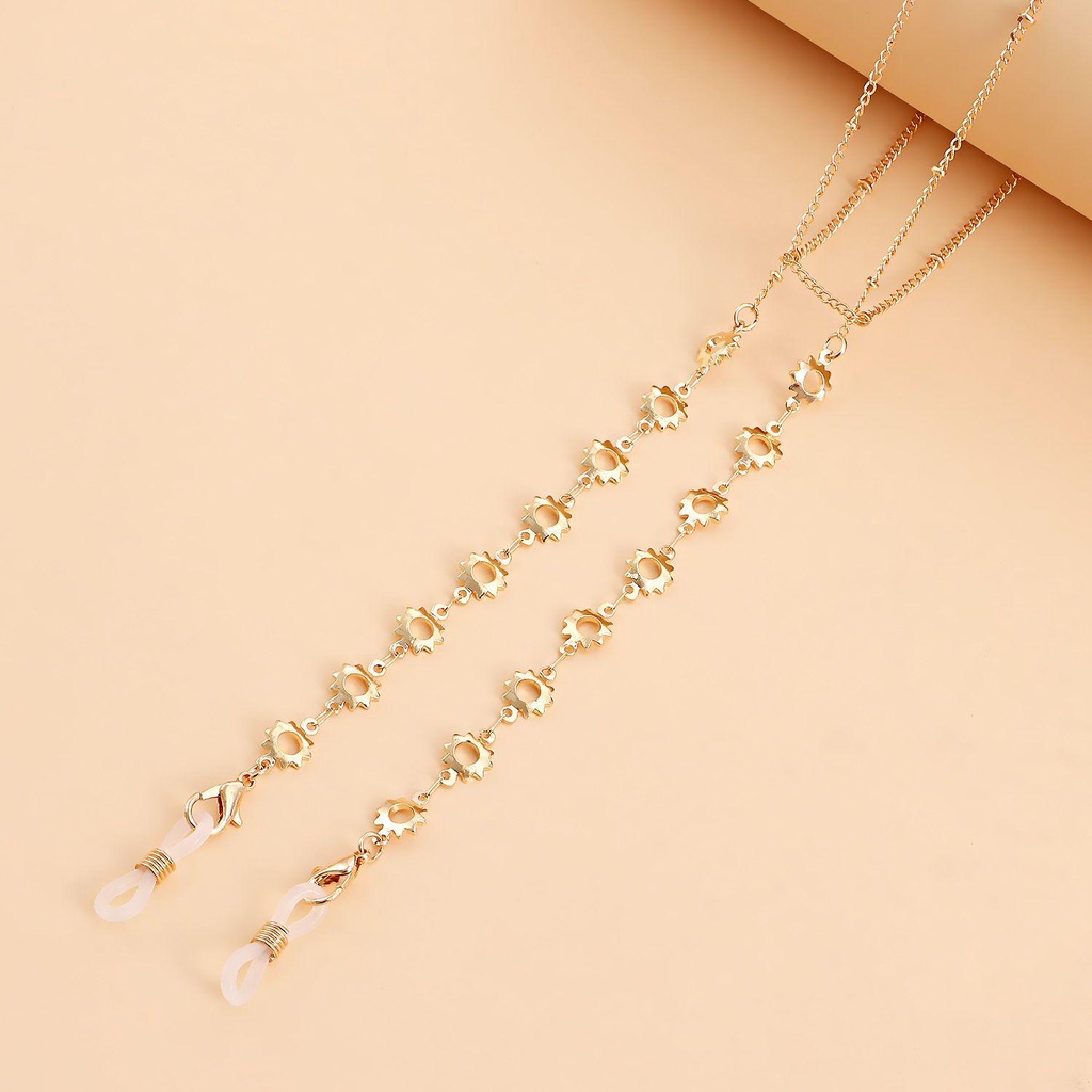 Dây Đeo Mắt Kính Chống Trượt Bằng Kim Loại