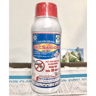 [CHÍNH HÃNG] chế phẩm diệt muỗi Secsaigon 10EC, Sec 10 chai 450ml