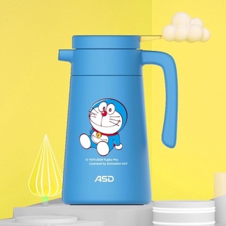 Bình đựng nước, giữ nhiệt doremon inox 304