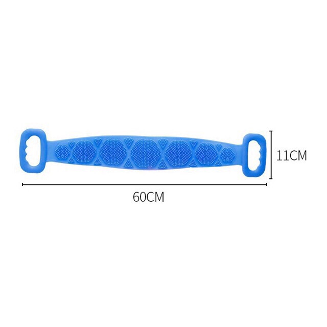 Dây kì lưng 2 mặt Silicon tiện lợi