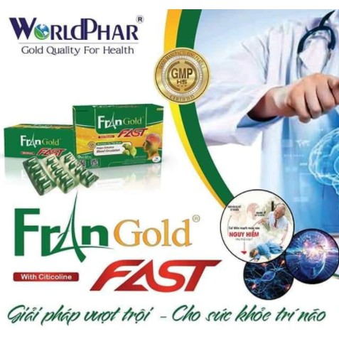 Bổ Não, Giảm Đau Đầu,Tê mỎI Tay Chân FRANGOLD FAST