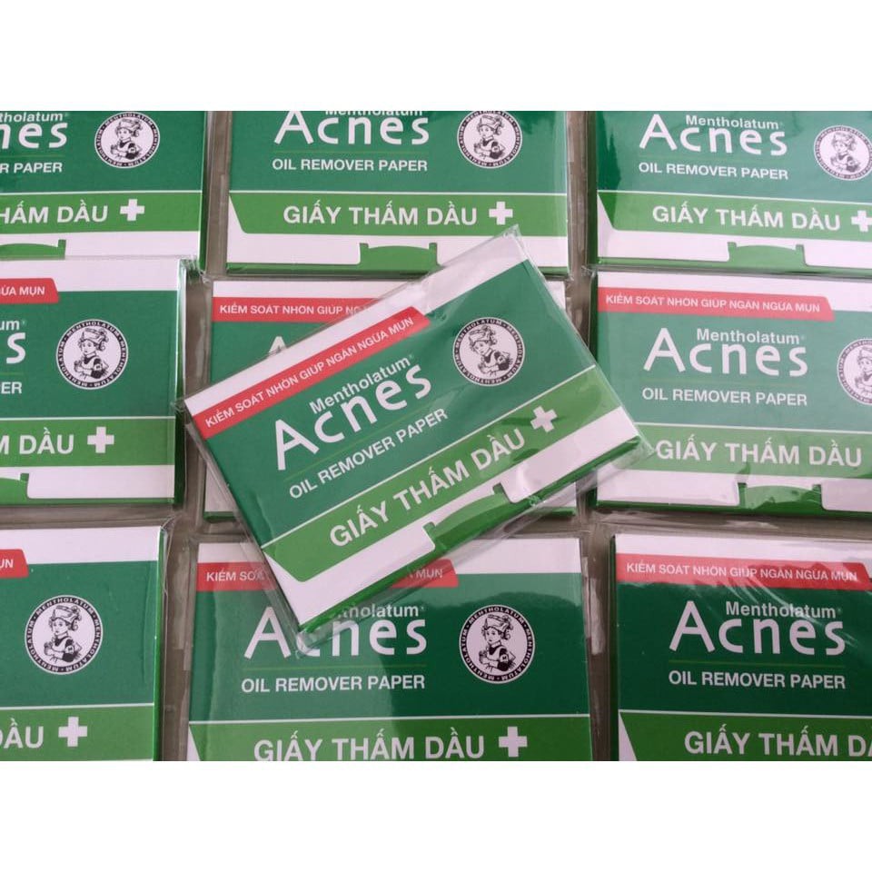 Giấy thấm dầu Acnes Oil Remover Paper 100 tờ