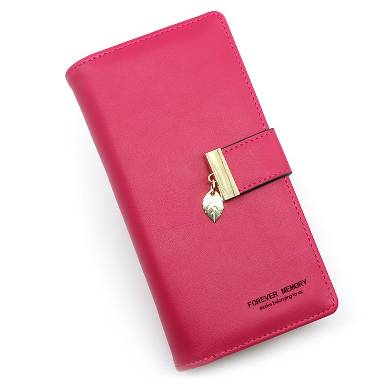 Ví Đựng Điện Thoại / Thẻ / Tiền Xu Có Khóa Kéo Thời Trang Dành Cho Nữ