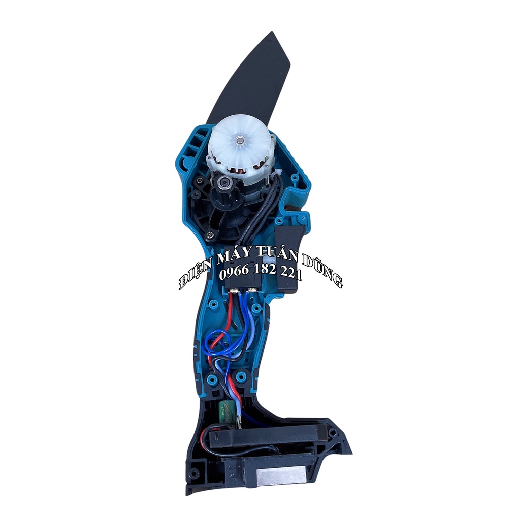 Thân máy cưa xích chạy pin Makita ĐỘNG CƠ KHÔNG CHỔI THAN chân phổ thông 4cm