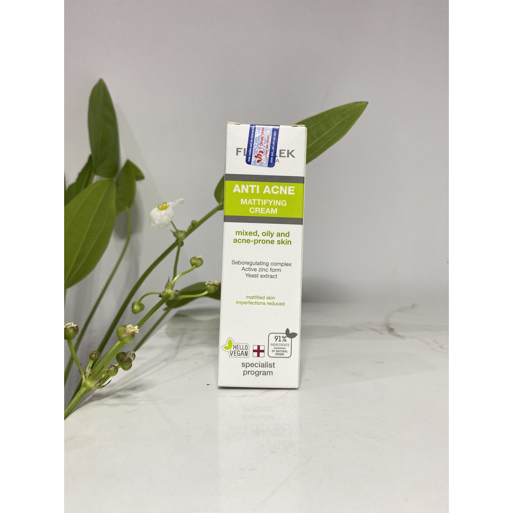 Kem kiểm soát dầu và điều tiết nhờn Floslek Anti Acne Mattifying Cream 50ml - 𝐃𝐫.𝐋𝐲́ 𝐇𝐨𝐚̀𝐧𝐠 | BigBuy360 - bigbuy360.vn