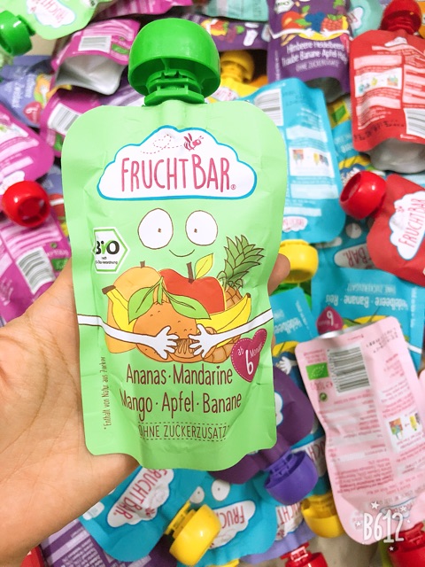 Trái cây nghiền Frutchbar Đức cho bé