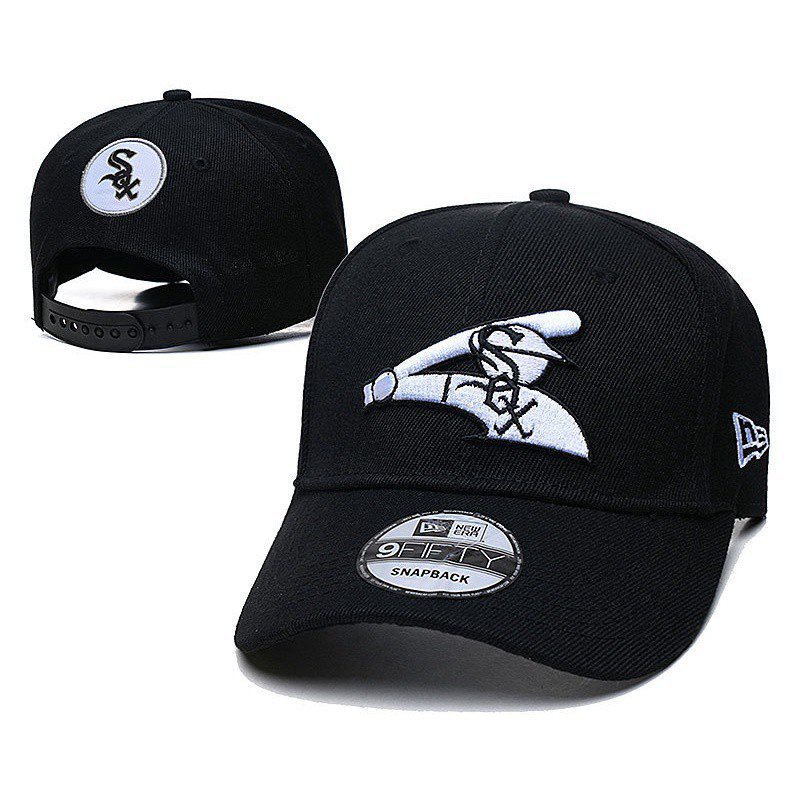 Mũ Lưỡi Trai Cotton Thời Trang ZNW2 MLB Chicago Sox Phong Cách Hip Hop 8sut vA91