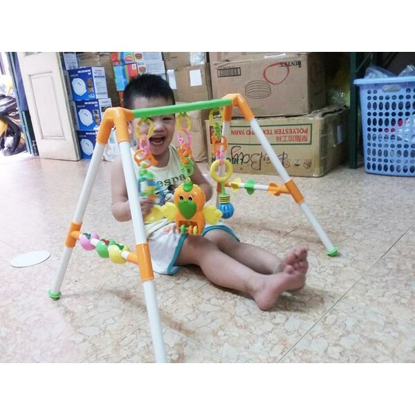 Kệ chữ A có nhạc, kệ con vẹt