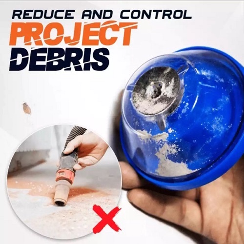 Nắp đậy máy khoan điện hứng bụi chất liệu nhựa tiện dụng