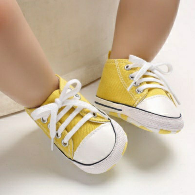 Giày tập đi cho bé Mialy Kids (0-15 tháng) đế mềm chống trượt dáng thể thao nhiều màu sắc